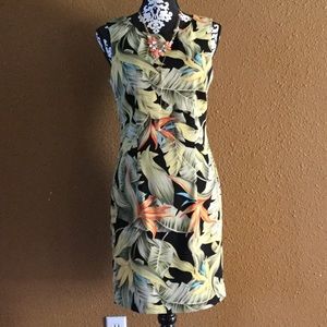 Banana palm print dress.